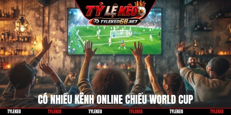 Có nhiều kênh online chiếu World Cup