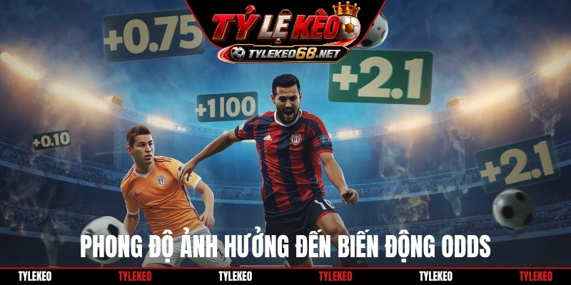 Phong độ ảnh hưởng đến biến động odds