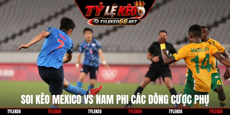Soi kèo Mexico vs Nam Phi các dòng cược phụ