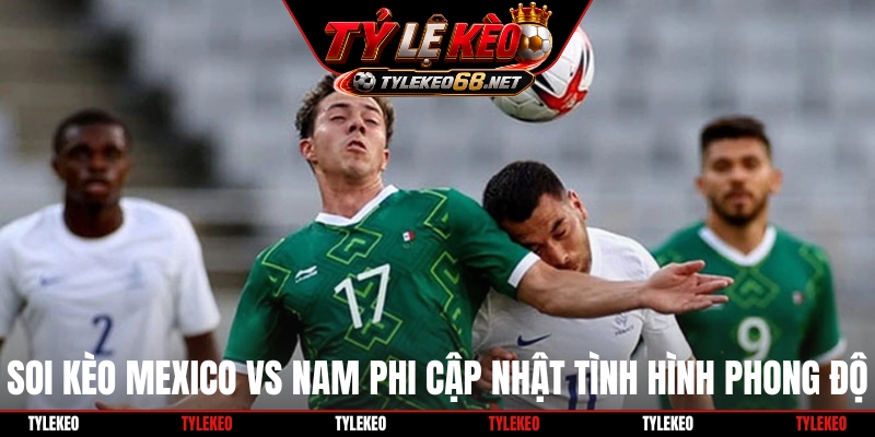 Soi kèo Mexico vs Nam Phi cập nhật tình hình phong độ