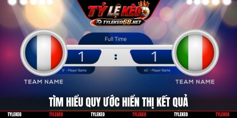 Tìm hiểu quy ước hiển thị kết quả