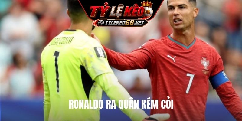 Ronaldo ra quân kém cỏi