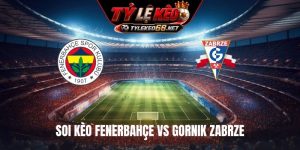 Soi Kèo Fenerbahçe Vs Gornik Zabrze, 01H00 Ngày 22/7, Cúp C1